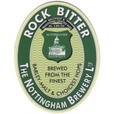 Nottingham Brewery Rock Bitter Pump Clip